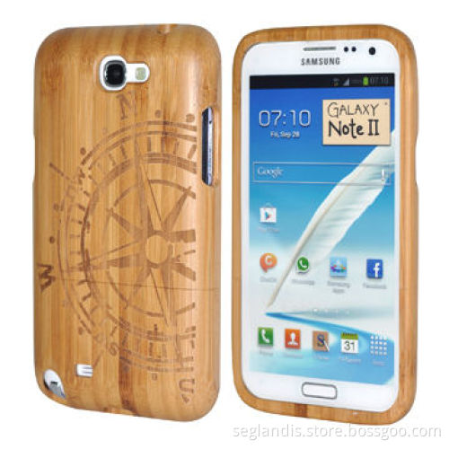Protection Cover with Wooden Pattern for Samsung Galaxy Note 2